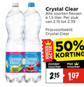 klik op dit plaatje voor een vergroting en voor vergelijkbare aanbiedingen gerelateerd aan ` fruitdrank 50 crystal clear soorten flessen 1 5 liter stuk voucher appel peer cranberry ` fruitdrank 50 crystal clear soorten flessen 1 5 liter stuk voucher appel peer cranberry