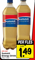 klik op dit plaatje voor een vergroting en voor vergelijkbare aanbiedingen gerelateerd aan ` energiedrank 1 summit energydrink energy drink fles liter ` energiedrank 1 summit energydrink energy drink fles liter