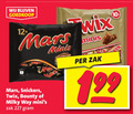 klik op dit plaatje voor een vergroting en voor vergelijkbare aanbiedingen gerelateerd aan ` mini chocoladerepen 12x mars snickers twix bounty milky zak minis mix ` mini chocoladerepen 12x mars snickers twix bounty milky zak minis mix