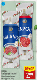 klik op dit plaatje voor een vergroting en voor vergelijkbare aanbiedingen gerelateerd aan ` salami 200 cucina milano inspired italiaanse meerdere ` salami 200 cucina milano inspired italiaanse meerdere