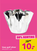 klik op dit plaatje voor een vergroting en voor vergelijkbare aanbiedingen gerelateerd aan ` 10 50 vaas golf zilver cm ` 10 50 vaas golf zilver cm