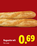 klik op dit plaatje voor een vergroting en voor vergelijkbare aanbiedingen gerelateerd aan ` stokbrood baguette wit stuk ` stokbrood baguette wit stuk