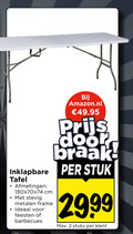 klik op dit plaatje voor een vergroting en voor vergelijkbare aanbiedingen gerelateerd aan ` 2 inklapbare tafel cm stevig metalen frame feesten barbecues stuk stuks ` 2 inklapbare tafel cm stevig metalen frame feesten barbecues stuk stuks