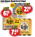klik op dit plaatje voor een vergroting en voor vergelijkbare aanbiedingen gerelateerd aan ` speciaalbieren 6 25 30 leffe blond 0.0 tripel pack fles anno all blonde der triple ` speciaalbieren 6 25 30 leffe blond 0.0 tripel pack fles anno all blonde der triple