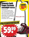 klik op dit plaatje voor een vergroting en voor vergelijkbare aanbiedingen gerelateerd aan ` rowenta swift power cyclonic stofzuiger geavanceerde cycloontechnologie scheiding lucht stof filter opgezogen weggefilterd stofzak stofbak actieradius meter elders ` rowenta swift power cyclonic stofzuiger geavanceerde cycloontechnologie scheiding lucht stof filter opgezogen weggefilterd stofzak stofbak actieradius meter elders
