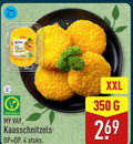 klik op dit plaatje voor een vergroting en voor vergelijkbare aanbiedingen gerelateerd aan ` 4 350 xxl my kaas schnitzel crunchy and cheesy vegetarisch kaasschnitzels stuks ` 4 350 xxl my kaas schnitzel crunchy and cheesy vegetarisch kaasschnitzels stuks