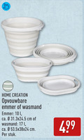 klik op dit plaatje voor een vergroting en voor vergelijkbare aanbiedingen gerelateerd aan ` 10 17 home creation opvouwbare emmer wasmand l ca. cm stuk ` 10 17 home creation opvouwbare emmer wasmand l ca. cm stuk