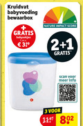 klik op dit plaatje voor een vergroting en voor vergelijkbare aanbiedingen gerelateerd aan ` 1 2 3 kruidvat babyvoeding bewaarbox babysokjes t.w.v. 9 nature impact score scan info ` 1 2 3 kruidvat babyvoeding bewaarbox babysokjes t.w.v. 9 nature impact score scan info