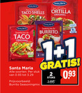 klik op dit plaatje voor een vergroting en voor vergelijkbare aanbiedingen gerelateerd aan ` 1 2 santa maria taco shells tortilla original sama mix for soorten stuk seasoning burrito 8x stuks seasoningmix ` 1 2 santa maria taco shells tortilla original sama mix for soorten stuk seasoning burrito 8x stuks seasoningmix