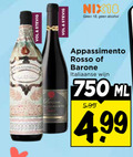 klik op dit plaatje voor een vergroting en voor vergelijkbare aanbiedingen gerelateerd aan ` rode wijn 18 750 stevig nix18 alcohol appassimento rosso barone italiaanse ml 5.99 ` rode wijn 18 750 stevig nix18 alcohol appassimento rosso barone italiaanse ml 5.99