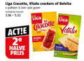 klik op dit plaatje voor een vergroting en voor vergelijkbare aanbiedingen gerelateerd aan ` 2 liga cracotte vitalu crackers belvita pakken actieprijs 2e halve enige naturel volkoren ` 2 liga cracotte vitalu crackers belvita pakken actieprijs 2e halve enige naturel volkoren