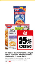 klik op dit plaatje voor een vergroting en voor vergelijkbare aanbiedingen gerelateerd aan ` 25 140 dr.oetker new big americans crispy outside soft inside airfryer pizza snack for sharing mia familia creamy garlic sour cream ricotta filling fluffy dr. oetker margherita la beef pepperoni pak ` 25 140 dr.oetker new big americans crispy outside soft inside airfryer pizza snack for sharing mia familia creamy garlic sour cream ricotta filling fluffy dr. oetker margherita la beef pepperoni pak