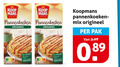 klik op dit plaatje voor een vergroting en voor vergelijkbare aanbiedingen gerelateerd aan ` 11 13 mans pannenkoeken origineel koopmans mix pak ` 11 13 mans pannenkoeken origineel koopmans mix pak
