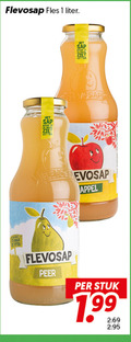 klik op dit plaatje voor een vergroting en voor vergelijkbare aanbiedingen gerelateerd aan ` 1 flevosap fles liter sap appel peer stuk ` 1 flevosap fles liter sap appel peer stuk