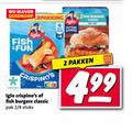 klik op dit plaatje voor een vergroting en voor vergelijkbare aanbiedingen gerelateerd aan ` 2 10 100 iglo fish fun diepvries burgers classic pak 4 stuks klassiekers pakken ` 2 10 100 iglo fish fun diepvries burgers classic pak 4 stuks klassiekers pakken