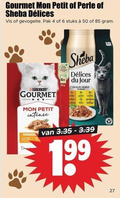 klik op dit plaatje voor een vergroting en voor vergelijkbare aanbiedingen gerelateerd aan ` 4 6 27 50 gourmet petit sheba vis gevogelte pak stuks xpurina intense delicate 6x du jour 2x gelei haute ` 4 6 27 50 gourmet petit sheba vis gevogelte pak stuks xpurina intense delicate 6x du jour 2x gelei haute