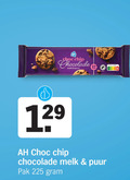 klik op dit plaatje voor een vergroting en voor vergelijkbare aanbiedingen gerelateerd aan ` biscuit 225 choc chip chocolade melk puur pak ` biscuit 225 choc chip chocolade melk puur pak