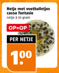 klik op dit plaatje voor een vergroting en voor vergelijkbare aanbiedingen gerelateerd aan ` chocolade netje voetballetjes cacoa fantasie 10 ` chocolade netje voetballetjes cacoa fantasie 10