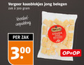 klik op dit plaatje voor een vergroting en voor vergelijkbare aanbiedingen gerelateerd aan ` kaasblokjes 300 vergeer jong belegen zak voordeel 00 gouda ` kaasblokjes 300 vergeer jong belegen zak voordeel 00 gouda