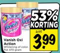 klik op dit plaatje voor een vergroting en voor vergelijkbare aanbiedingen gerelateerd aan ` vlekkenverwijderaar 20 30 vanish action whitening color pot 3.99 ` vlekkenverwijderaar 20 30 vanish action whitening color pot 3.99