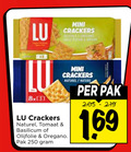 klik op dit plaatje voor een vergroting en voor vergelijkbare aanbiedingen gerelateerd aan ` crackers 250 lu mini folie naturel tomaat basilicum nature olijfolie oregano pak ` crackers 250 lu mini folie naturel tomaat basilicum nature olijfolie oregano pak