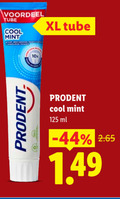 klik op dit plaatje voor een vergroting en voor vergelijkbare aanbiedingen gerelateerd aan ` tandpasta voordeel tube cool mint prodent 10x xl ml ` tandpasta voordeel tube cool mint prodent 10x xl ml