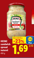 klik op dit plaatje voor een vergroting en voor vergelijkbare aanbiedingen gerelateerd aan ` sandwich spread 30 450 heinz naturel fris ` sandwich spread 30 450 heinz naturel fris