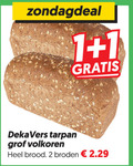 klik op dit plaatje voor een vergroting en voor vergelijkbare aanbiedingen gerelateerd aan ` brood 1 2 deka vers tarpan grof volkoren broden ` brood 1 2 deka vers tarpan grof volkoren broden