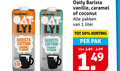 klik op dit plaatje voor een vergroting en voor vergelijkbare aanbiedingen gerelateerd aan ` soja melk 1 50 original barista edition caramel flavour coconut totally oatly vanille pakken liter pak ` soja melk 1 50 original barista edition caramel flavour coconut totally oatly vanille pakken liter pak
