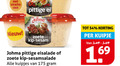 klik op dit plaatje voor een vergroting en voor vergelijkbare aanbiedingen gerelateerd aan ` salade 69 saus pittige ei johma zoete kip sesam eisalade kuipjes kuipje ` salade 69 saus pittige ei johma zoete kip sesam eisalade kuipjes kuipje