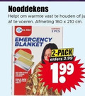 klik op dit plaatje voor een vergroting en voor vergelijkbare aanbiedingen gerelateerd aan ` 2 160 210 warmte vast voeren cm one emergency blanket to cool pack elders 3.99 ` 2 160 210 warmte vast voeren cm one emergency blanket to cool pack elders 3.99