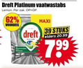 klik op dit plaatje voor een vergroting en voor vergelijkbare aanbiedingen gerelateerd aan ` vaatwasmiddel dreft platinum vaatwastabs lemon zak voordeel maxi stuks elders ` vaatwasmiddel dreft platinum vaatwastabs lemon zak voordeel maxi stuks elders