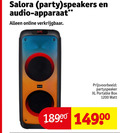 klik op dit plaatje voor een vergroting en voor vergelijkbare aanbiedingen gerelateerd aan ` salora party speakers audio apparaat online blue partyspeaker xl portable box watt ` salora party speakers audio apparaat online blue partyspeaker xl portable box watt