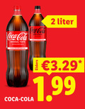 klik op dit plaatje voor een vergroting en voor vergelijkbare aanbiedingen gerelateerd aan ` cola 1 2 coca original taste liter familieverpakking ` cola 1 2 coca original taste liter familieverpakking