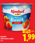 klik op dit plaatje voor een vergroting en voor vergelijkbare aanbiedingen gerelateerd aan ` kwark 500 almhof volle aardbei yoghurt ` kwark 500 almhof volle aardbei yoghurt