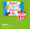 klik op dit plaatje voor een vergroting en voor vergelijkbare aanbiedingen gerelateerd aan ` koeken 10 1953 balconi milano snack latte crema mix milk rollino stuk ` koeken 10 1953 balconi milano snack latte crema mix milk rollino stuk