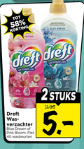 klik op dit plaatje voor een vergroting en voor vergelijkbare aanbiedingen gerelateerd aan ` wasverzachter 2 40 blue dream dreft ultimate care verzachter pink bloom fles wasbeurten stuks ` wasverzachter 2 40 blue dream dreft ultimate care verzachter pink bloom fles wasbeurten stuks