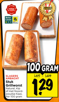 klik op dit plaatje voor een vergroting en voor vergelijkbare aanbiedingen gerelateerd aan ` grillworst 100 slagerij favoriet beter leven slagers ambacht stuk naturel kip noord noordwoudse kaas ` grillworst 100 slagerij favoriet beter leven slagers ambacht stuk naturel kip noord noordwoudse kaas