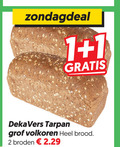 klik op dit plaatje voor een vergroting en voor vergelijkbare aanbiedingen gerelateerd aan ` brood 1 2 deka vers tarpan grof volkoren broden ` brood 1 2 deka vers tarpan grof volkoren broden