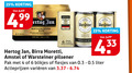 klik op dit plaatje voor een vergroting en voor vergelijkbare aanbiedingen gerelateerd aan ` blikjes bier 1 4 6 25 99 hertog jan natuurzuiver granen imported premium beer moretti brewed pack germany amstel warsteiner pilsener pak liter varieeren ` blikjes bier 1 4 6 25 99 hertog jan natuurzuiver granen imported premium beer moretti brewed pack germany amstel warsteiner pilsener pak liter varieeren