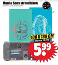 klik op dit plaatje voor een vergroting en voor vergelijkbare aanbiedingen gerelateerd aan ` strandlaken 100 180 maui prints sneldrogend cm elders 5.99 handdoek ` strandlaken 100 180 maui prints sneldrogend cm elders 5.99 handdoek