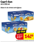 klik op dit plaatje voor een vergroting en voor vergelijkbare aanbiedingen gerelateerd aan ` fruitdrank 40 200 capri sun ml capris orange multi vitamin 100ml pak ` fruitdrank 40 200 capri sun ml capris orange multi vitamin 100ml pak