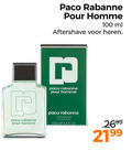 klik op dit plaatje voor een vergroting en voor vergelijkbare aanbiedingen gerelateerd aan ` aftershave 100 paco rabanne pour homme ml heren apres rasage 100ml ` aftershave 100 paco rabanne pour homme ml heren apres rasage 100ml