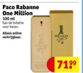 klik op dit plaatje voor een vergroting en voor vergelijkbare aanbiedingen gerelateerd aan ` eau de toilette 100 paco rabanne one million ml heren online oz ` eau de toilette 100 paco rabanne one million ml heren online oz
