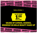 klik op dit plaatje voor een vergroting en voor vergelijkbare aanbiedingen gerelateerd aan ` cosmetica 100 kruidvat kruid gele sticker stuk catrice essence hello beauty make up ` cosmetica 100 kruidvat kruid gele sticker stuk catrice essence hello beauty make up