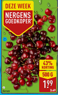 klik op dit plaatje voor een vergroting en voor vergelijkbare aanbiedingen gerelateerd aan ` kersen 500 week goedkoper ` kersen 500 week goedkoper