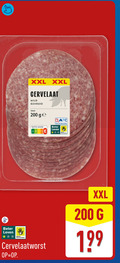 klik op dit plaatje voor een vergroting en voor vergelijkbare aanbiedingen gerelateerd aan ` cervelaatworst 200 xxl cervelaat mild gekruid inhoud ge nutri score beter leven dieren bescherming ` cervelaatworst 200 xxl cervelaat mild gekruid inhoud ge nutri score beter leven dieren bescherming