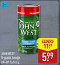 klik op dit plaatje voor een vergroting en voor vergelijkbare aanbiedingen gerelateerd aan ` tonijn in blik 5 john west promopack since thon water naturel pack natural high elders 5.99 ` tonijn in blik 5 john west promopack since thon water naturel pack natural high elders 5.99