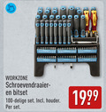 klik op dit plaatje voor een vergroting en voor vergelijkbare aanbiedingen gerelateerd aan ` 100 workzone schroevendraaier bitset houder ` 100 workzone schroevendraaier bitset houder