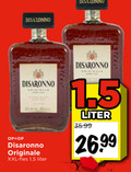 klik op dit plaatje voor een vergroting en voor vergelijkbare aanbiedingen gerelateerd aan ` disaronno originale xxl fles 1 5 liter ` disaronno originale xxl fles 1 5 liter